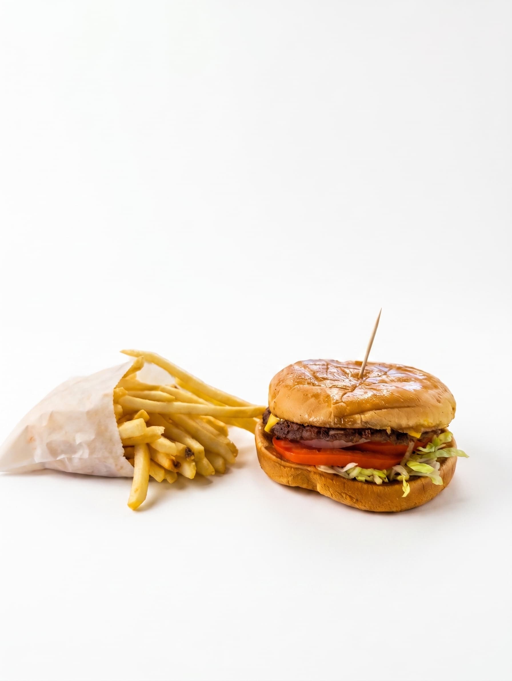 Diner Cheeseburger after