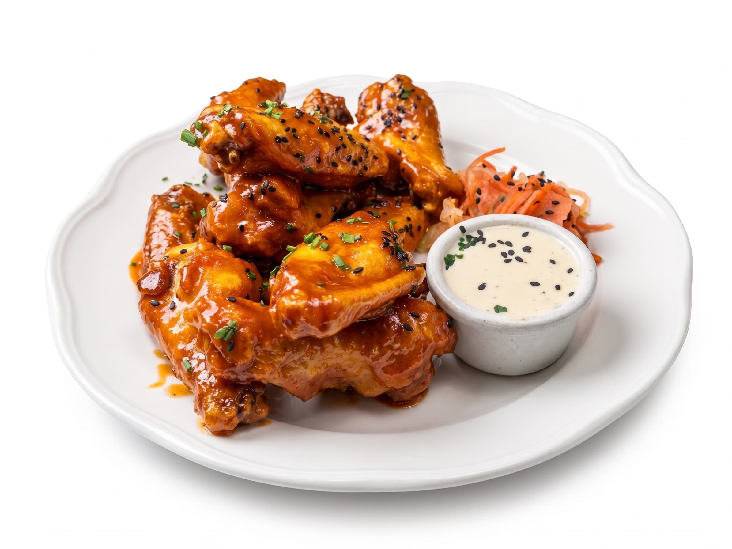 Sriracha Wings after